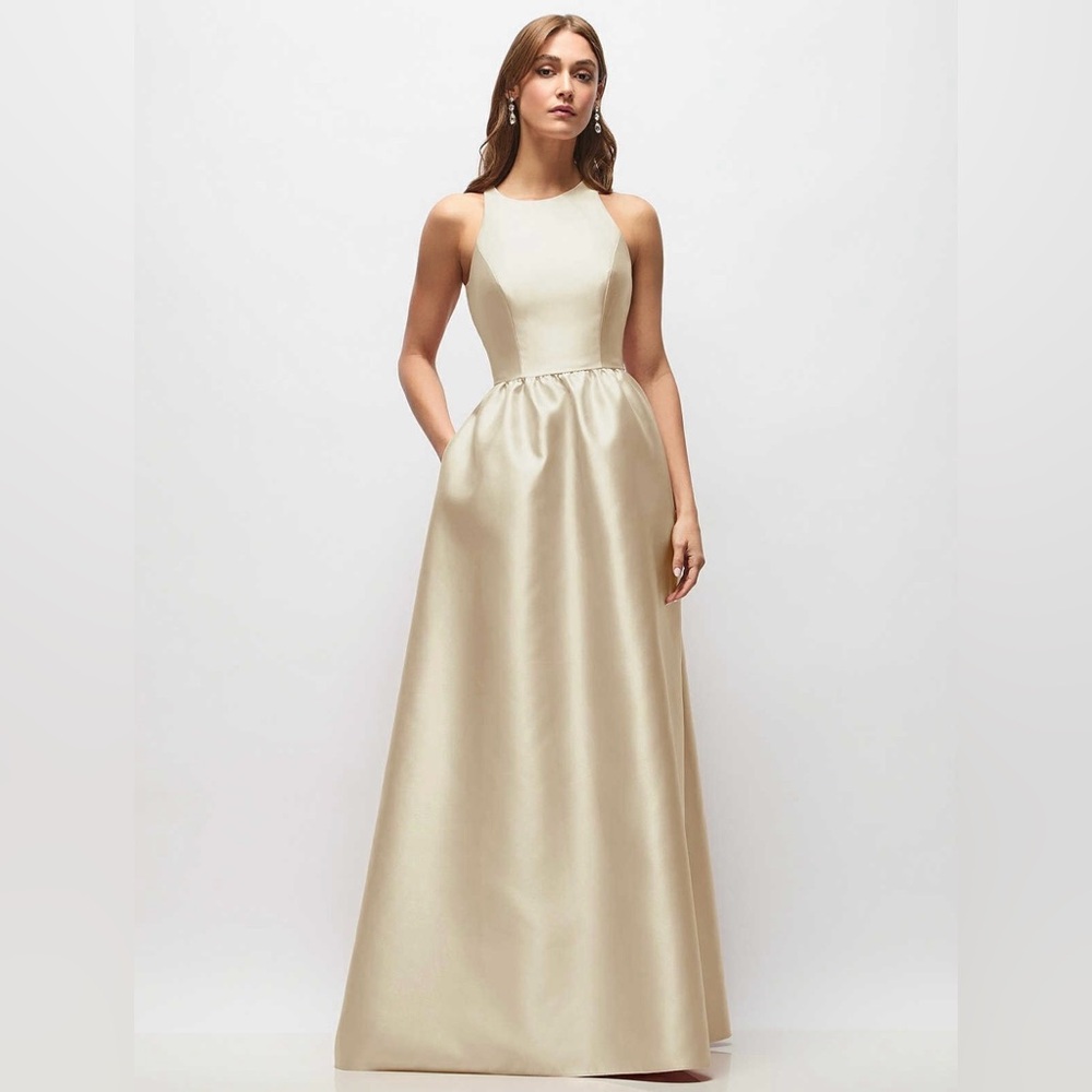 ALFRED SUNG Champagne Dress